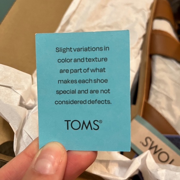 TOMS Womens Sidney Leather sandals- size 9 - Picture 5 of 6